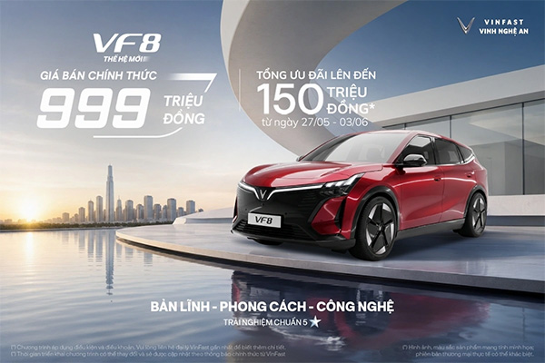 Xe điện VinFast tại Nghệ An